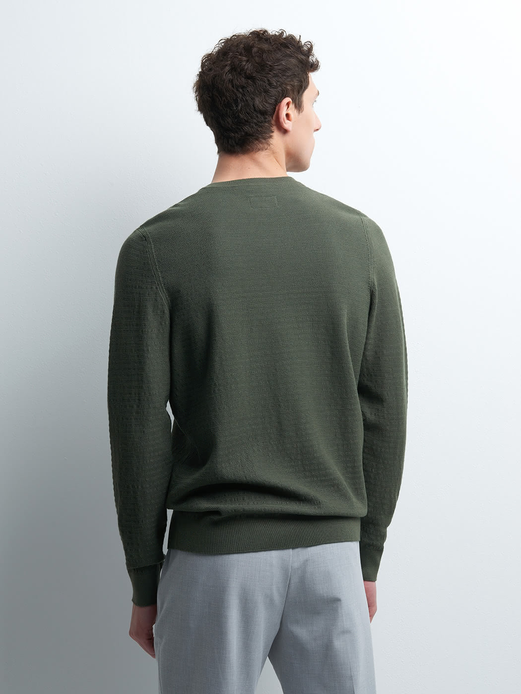 Pull col V en viscose certifiée - DEVRED 1902