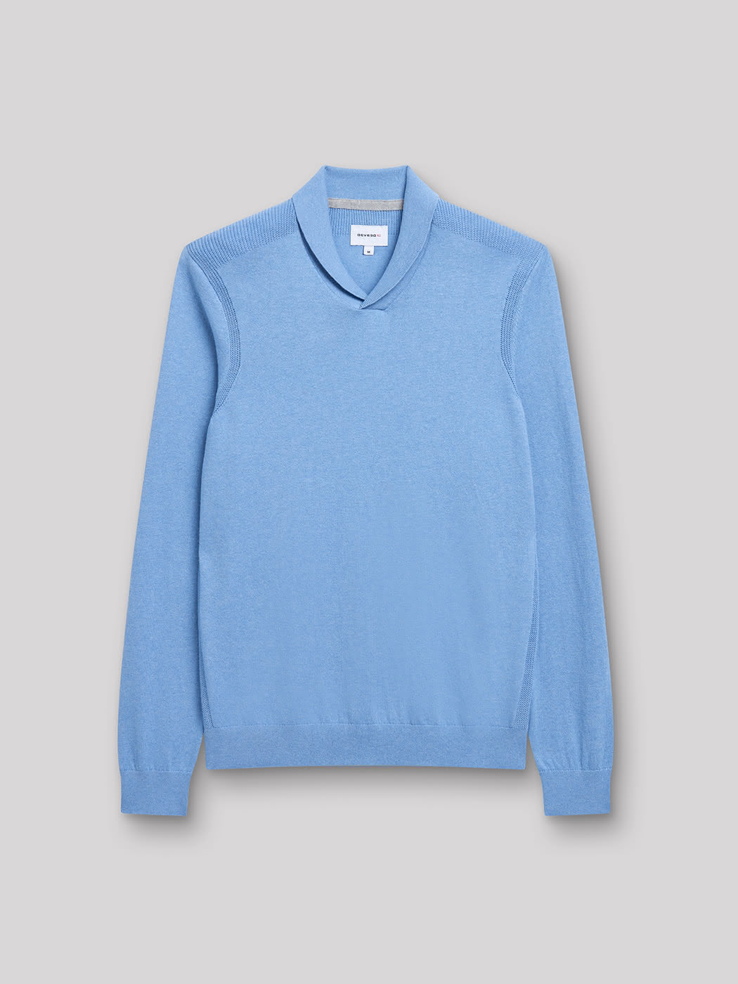 Pull col châle en coton cachemire - DEVRED 1902