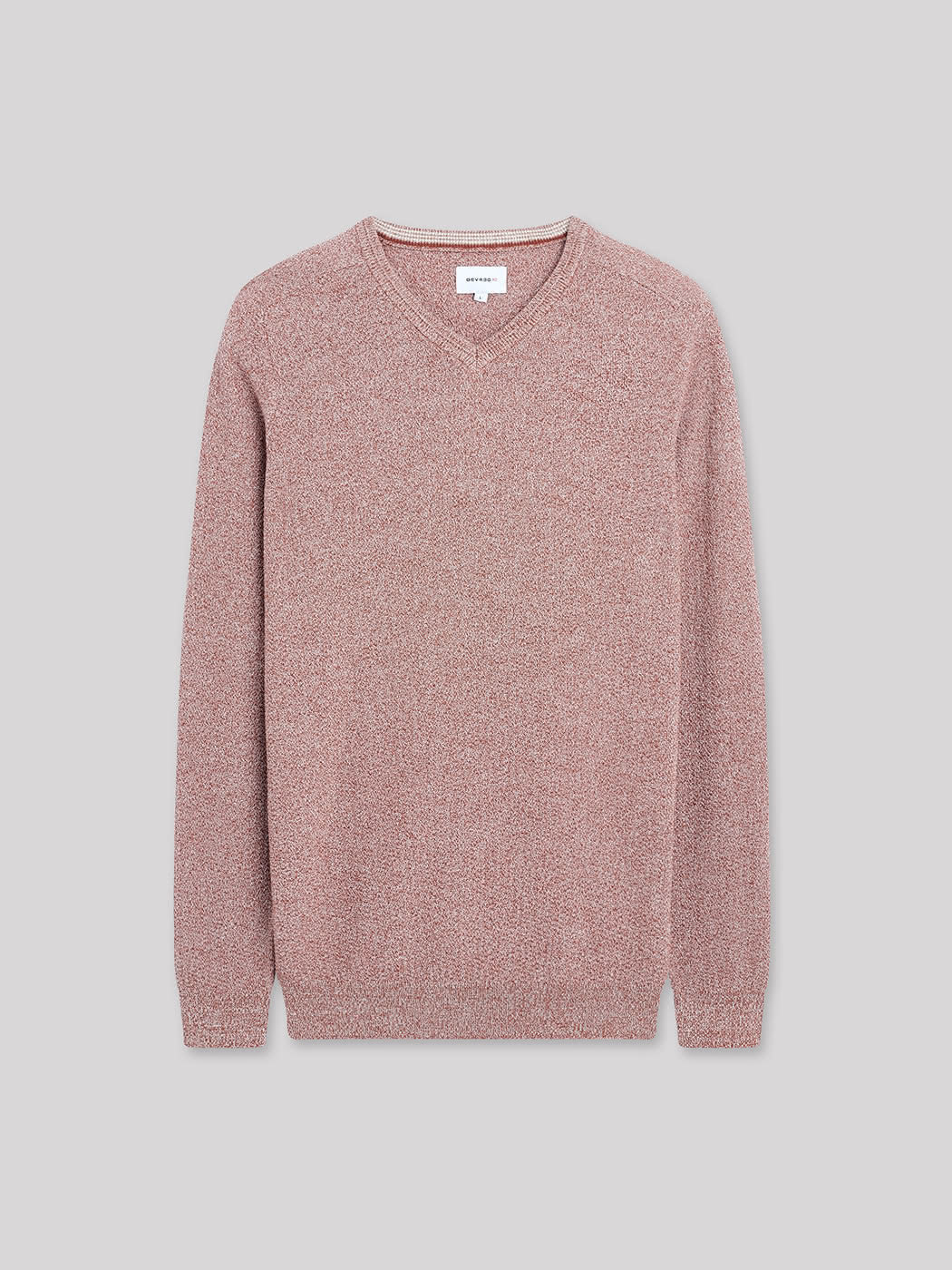 Pull col V en coton - DEVRED 1902