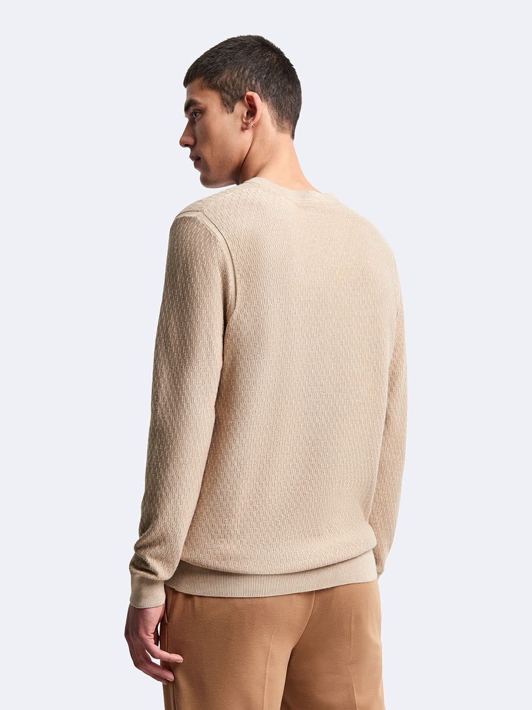 Pull col V en viscose certifiée - DEVRED 1902