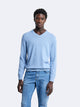 Pull col V en coton bio - DEVRED 1902