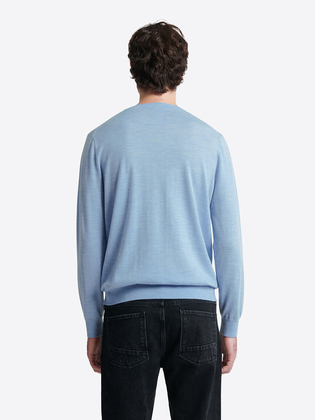 Pull col v 100% laine mérinos - DEVRED 1902