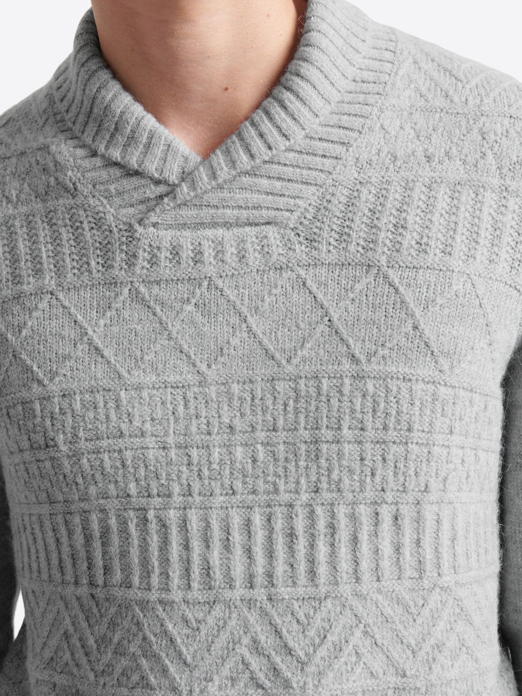 Pull col châle fantaisie - DEVRED 1902