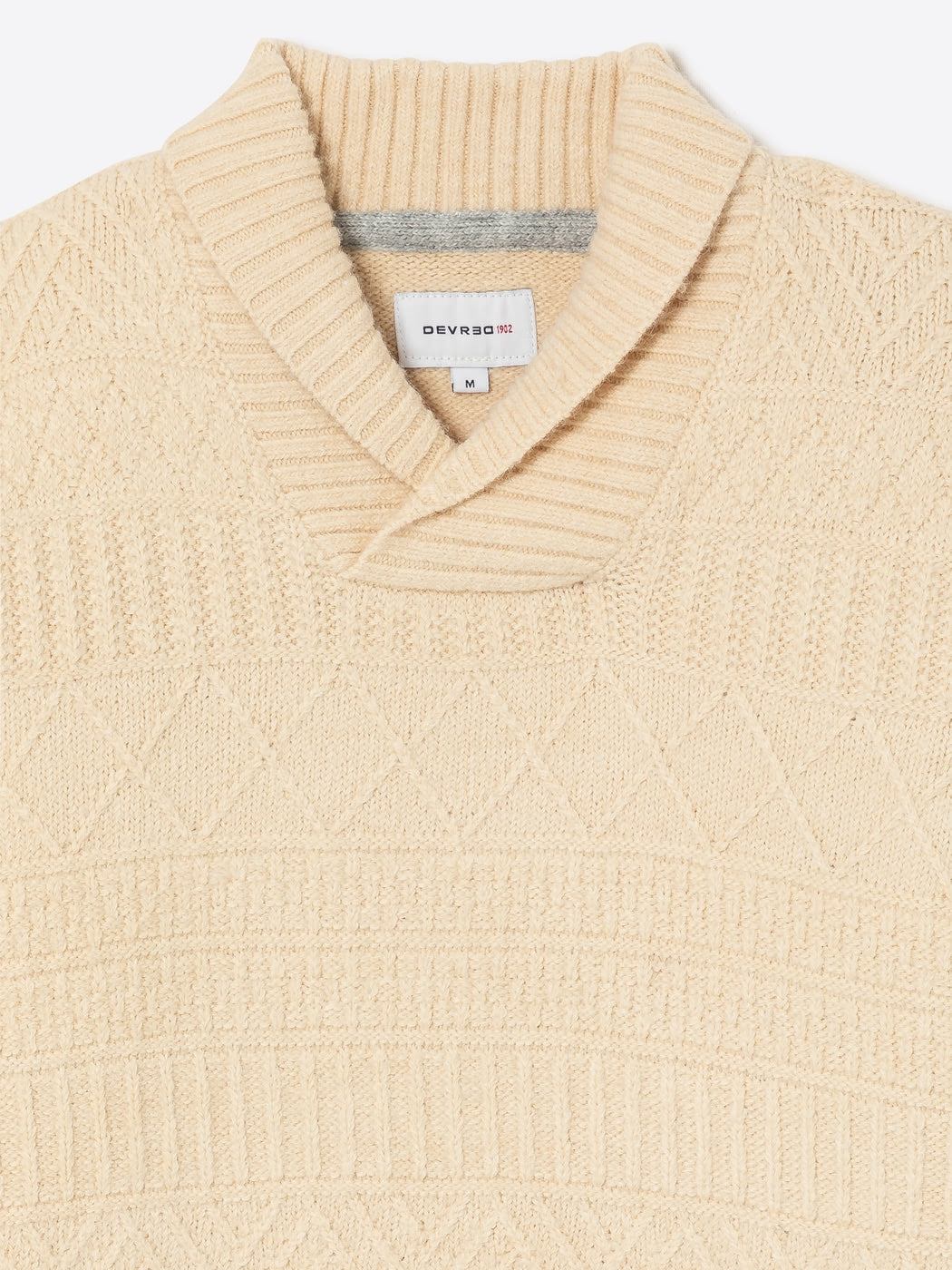 Pull col châle fantaisie - DEVRED 1902