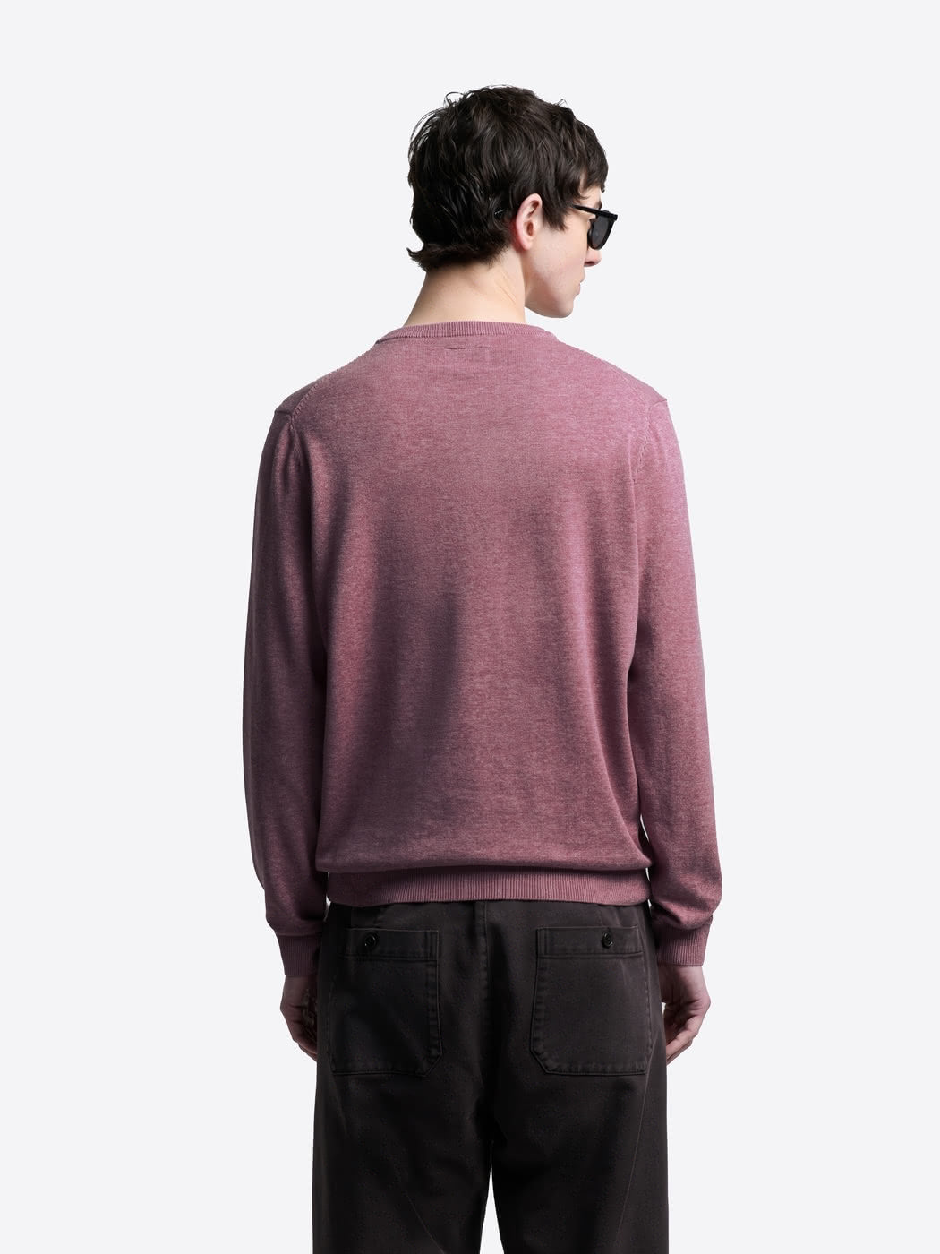 Pull col V en coton bio - DEVRED 1902