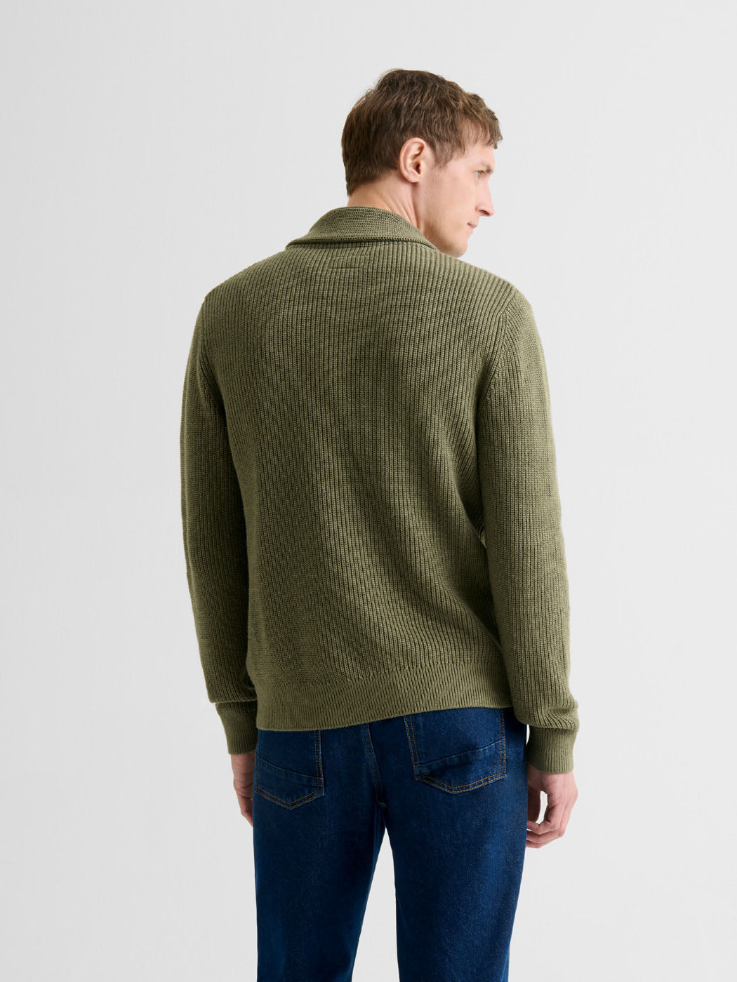 Pull col châle en coton cachemire - DEVRED 1902