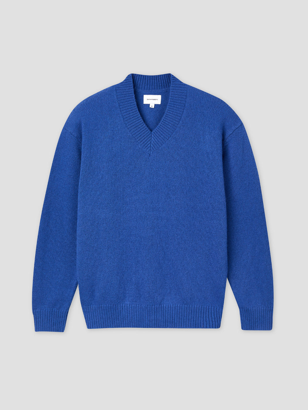 Pull maille col V en laine mélangée - DEVRED 1902
