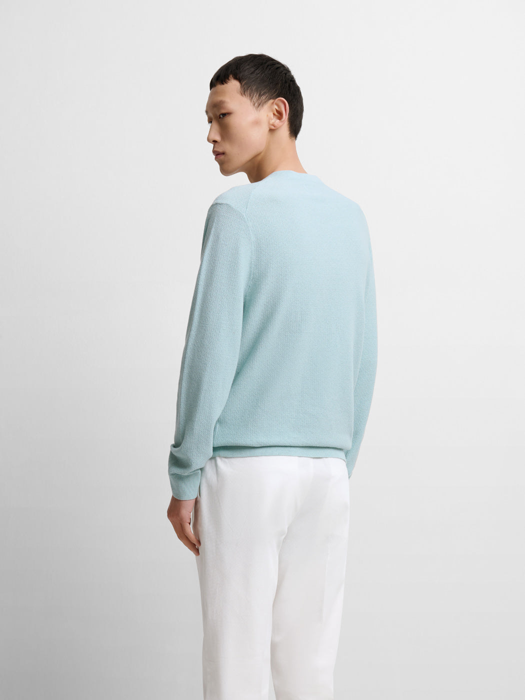 Pull col V en coton bio - DEVRED 1902