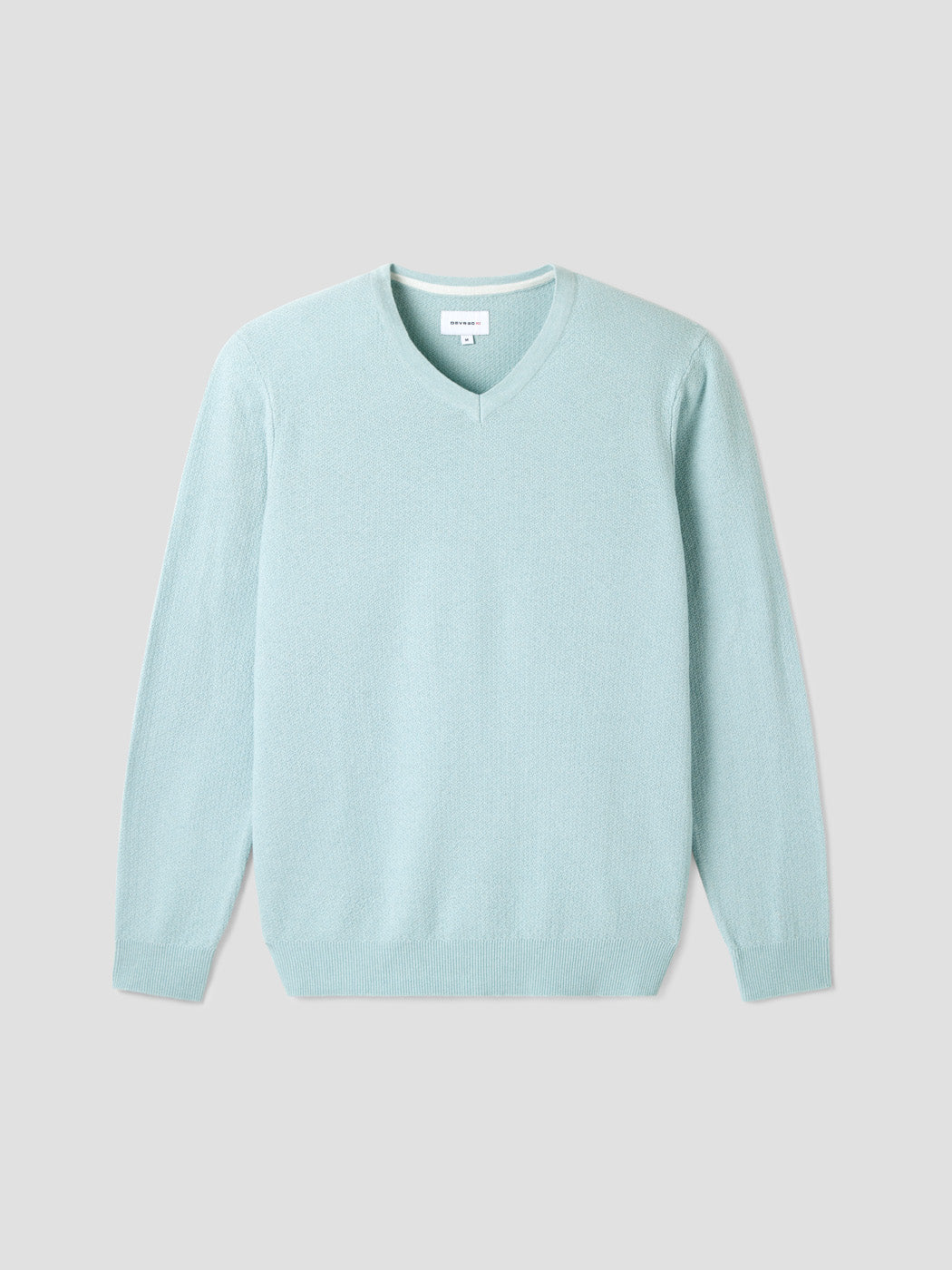 Pull col V en coton bio - DEVRED 1902