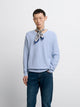Pull col V en coton bio - DEVRED 1902