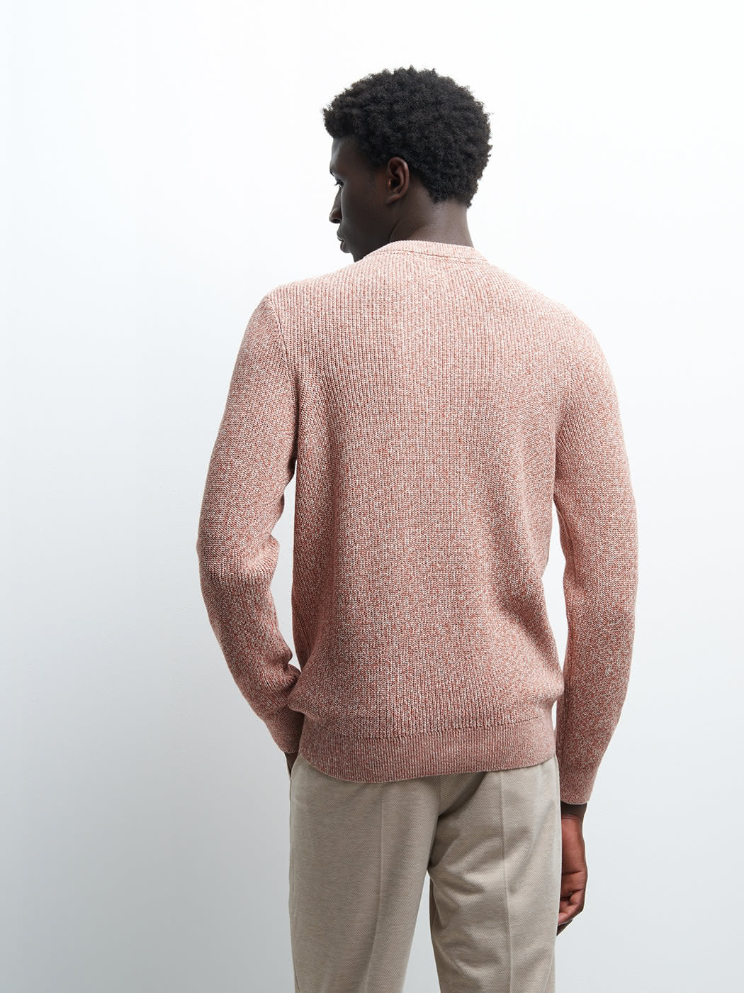 Pull col rond en coton - DEVRED 1902