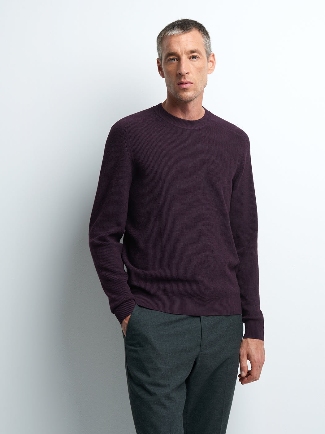 Pull col rond en viscose certifiée - DEVRED 1902