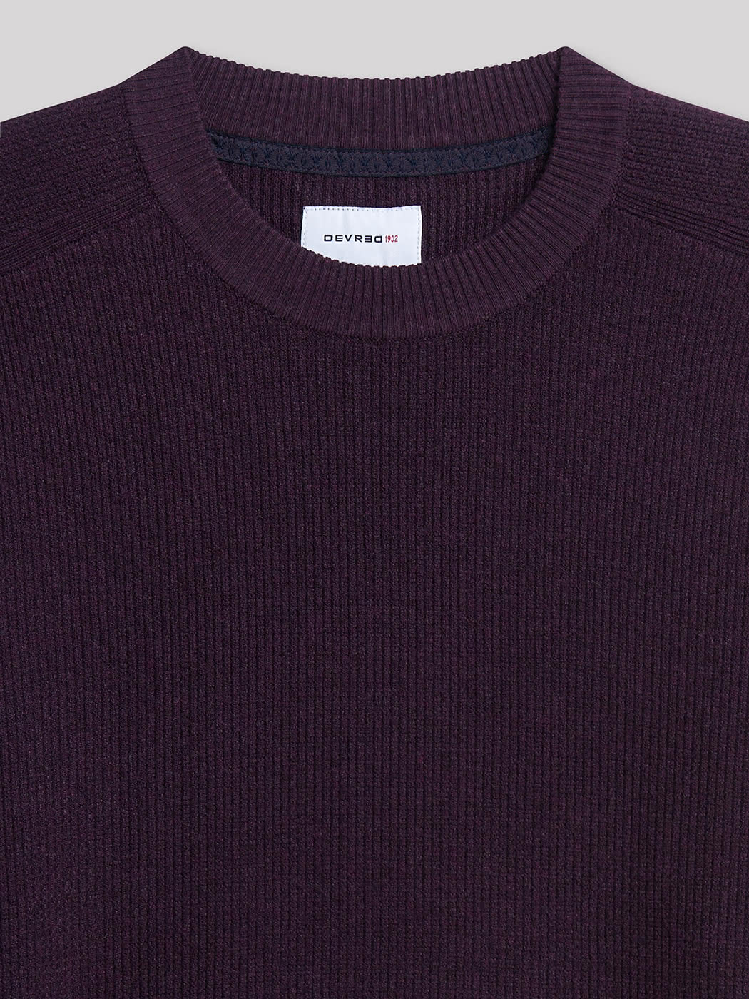 Pull col rond en viscose certifiée - DEVRED 1902