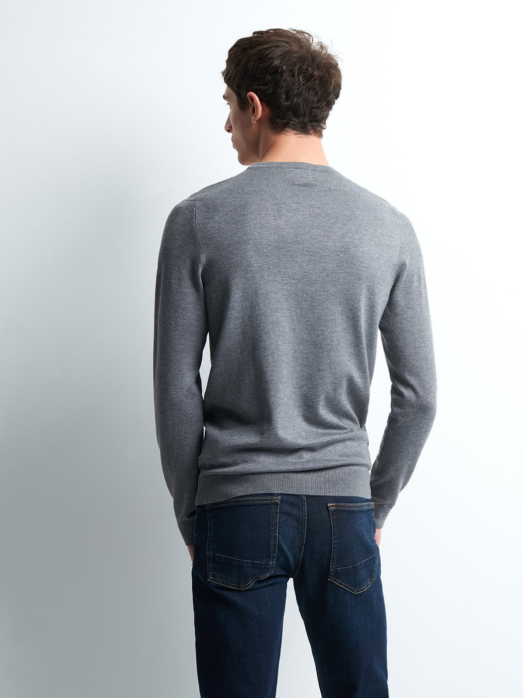 Pull col rond en viscose certifiée - DEVRED 1902