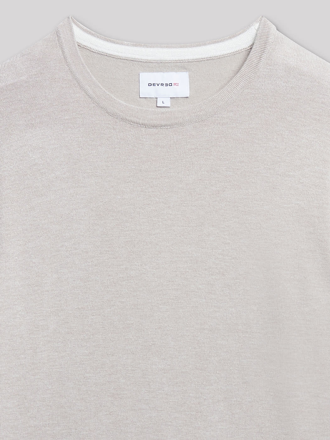 Pull col rond en viscose certifiée - DEVRED 1902