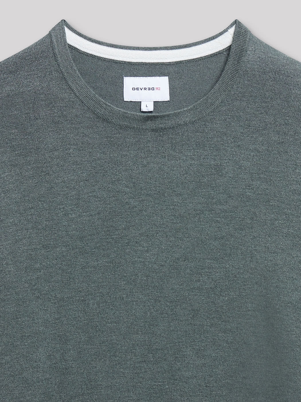 Pull col rond en viscose certifiée - DEVRED 1902