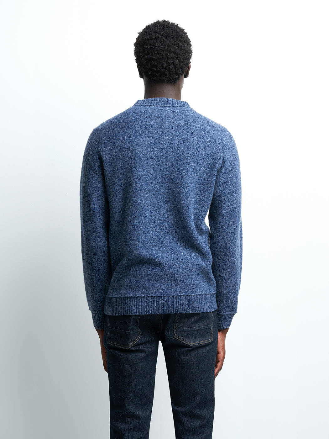 Pull col rond en laine d'agneau - DEVRED 1902