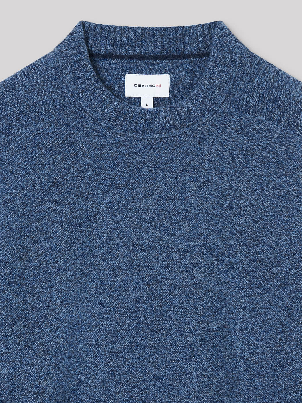 Pull col rond en laine d'agneau - DEVRED 1902