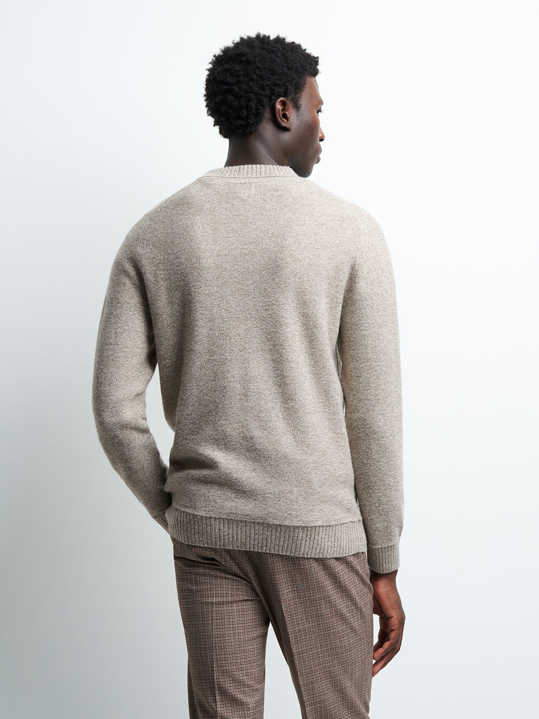 Pull col rond en laine d'agneau - DEVRED 1902