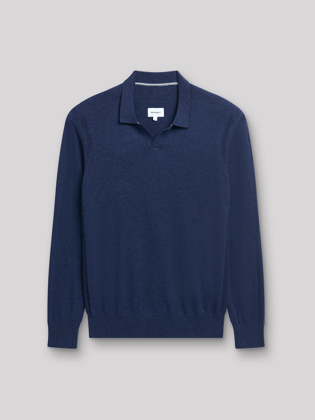 Pull col derby en coton cachemire - DEVRED 1902