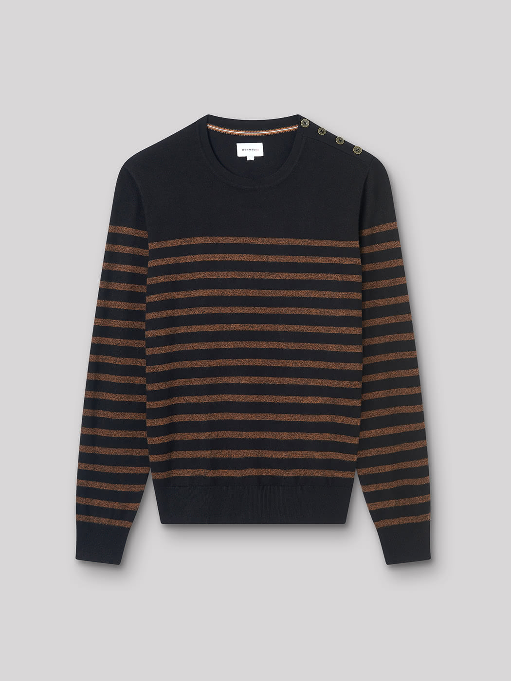 Pull marinière col rond - DEVRED 1902