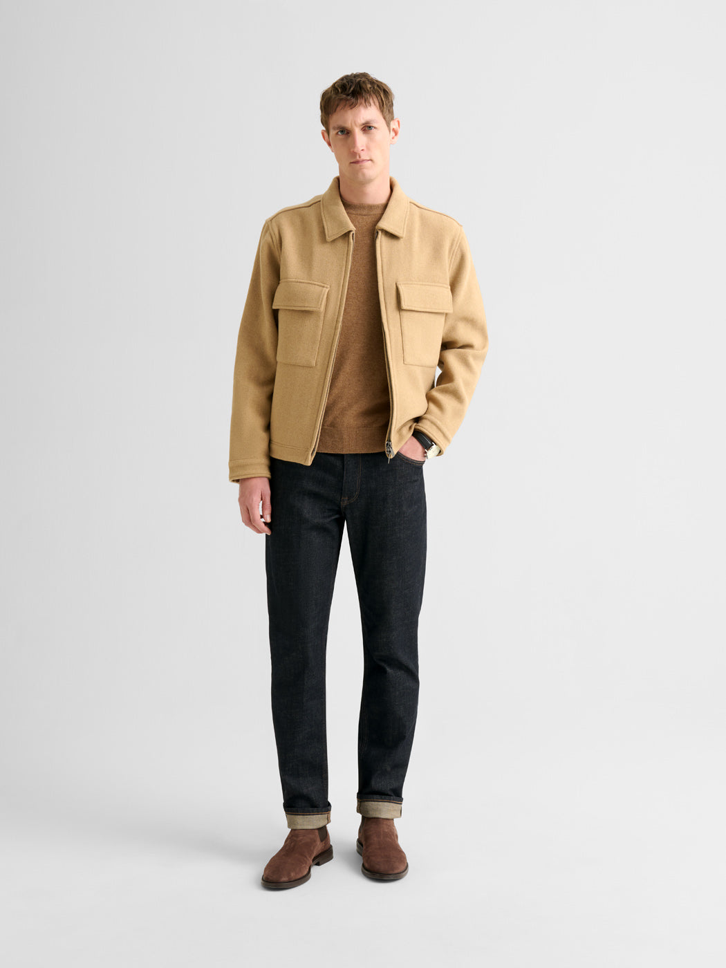 Pull col rond en cachemire - DEVRED 1902