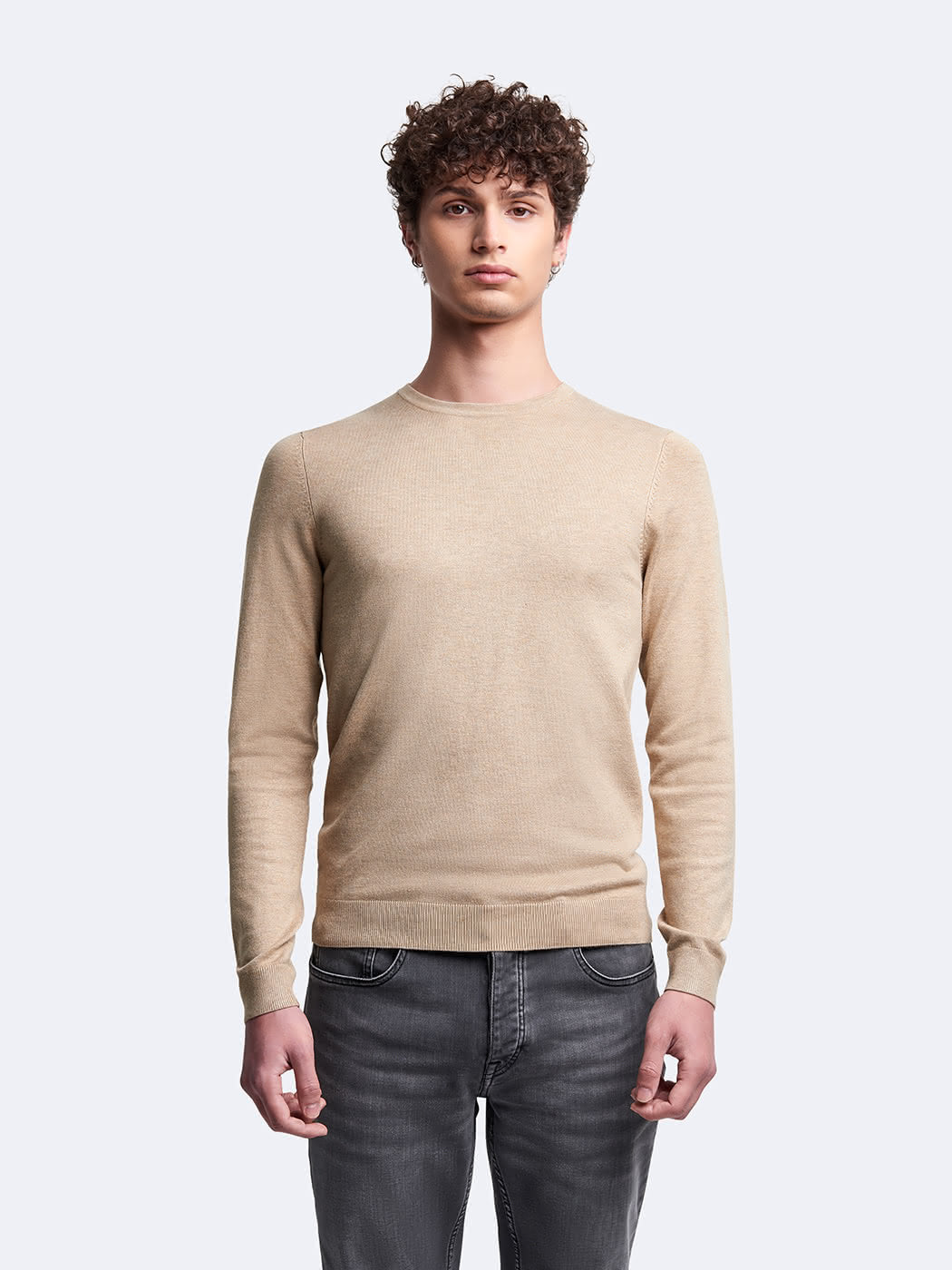 Pull col rond en viscose certifiée - DEVRED 1902