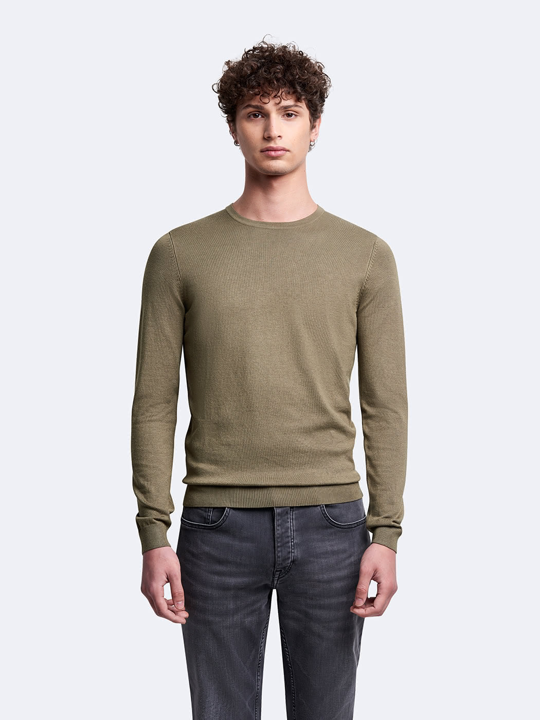 Pull col rond en viscose certifiée - DEVRED 1902