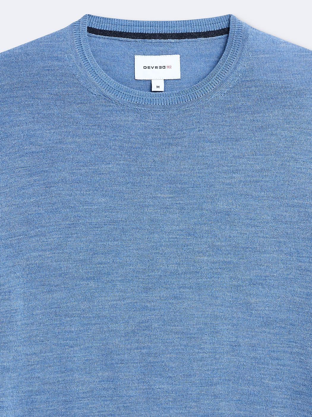 Pull col rond en laine mérinos - DEVRED 1902