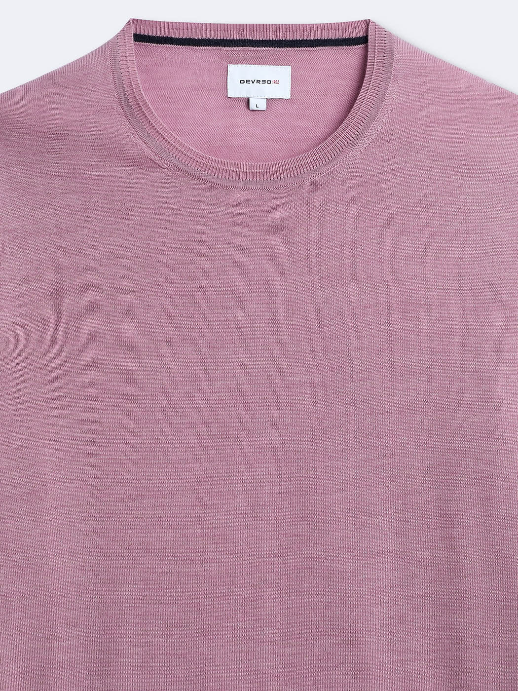 Pull col rond en laine mérinos - DEVRED 1902