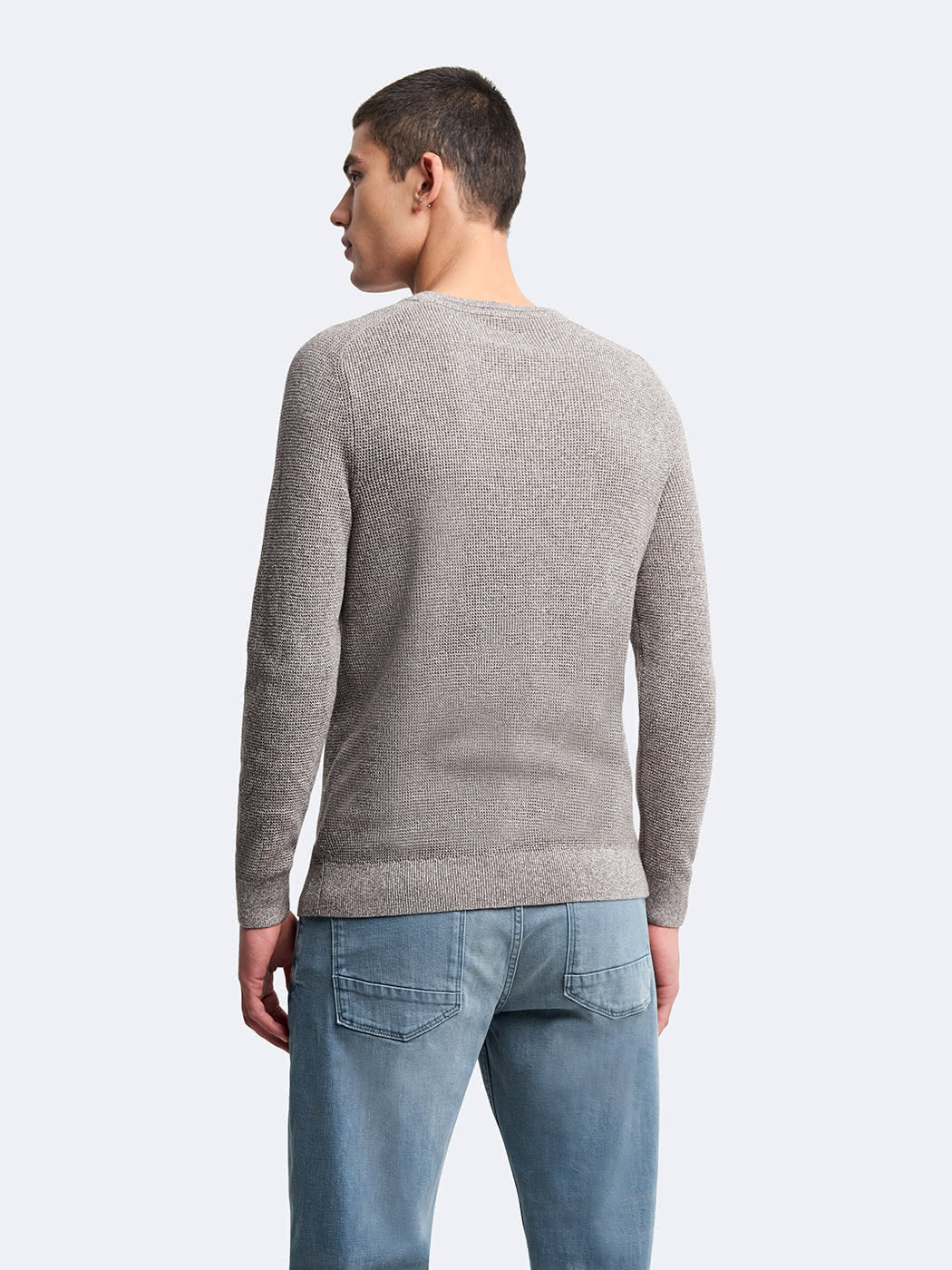 Pull col rond en coton - DEVRED 1902