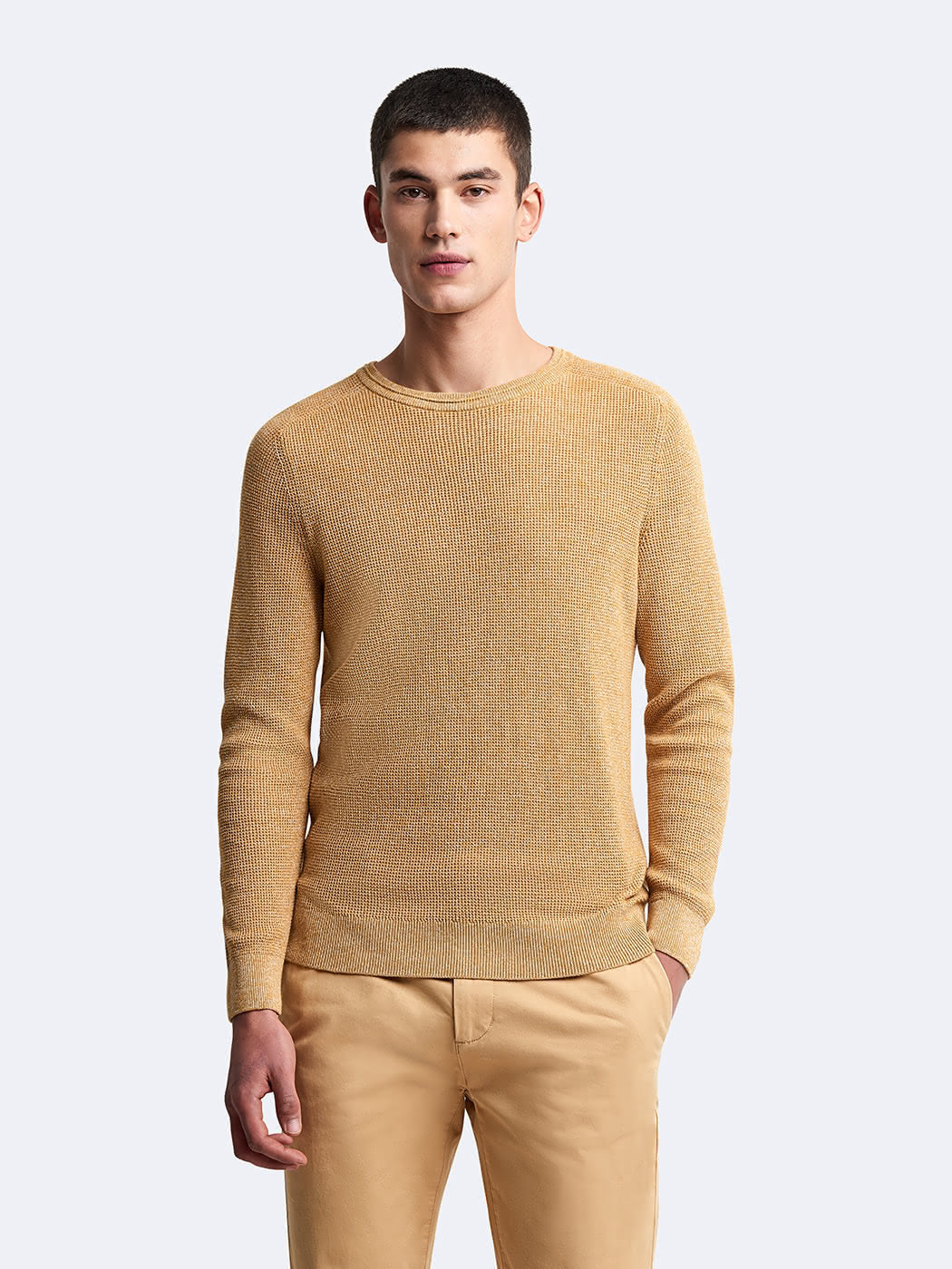 Pull col rond en coton - DEVRED 1902