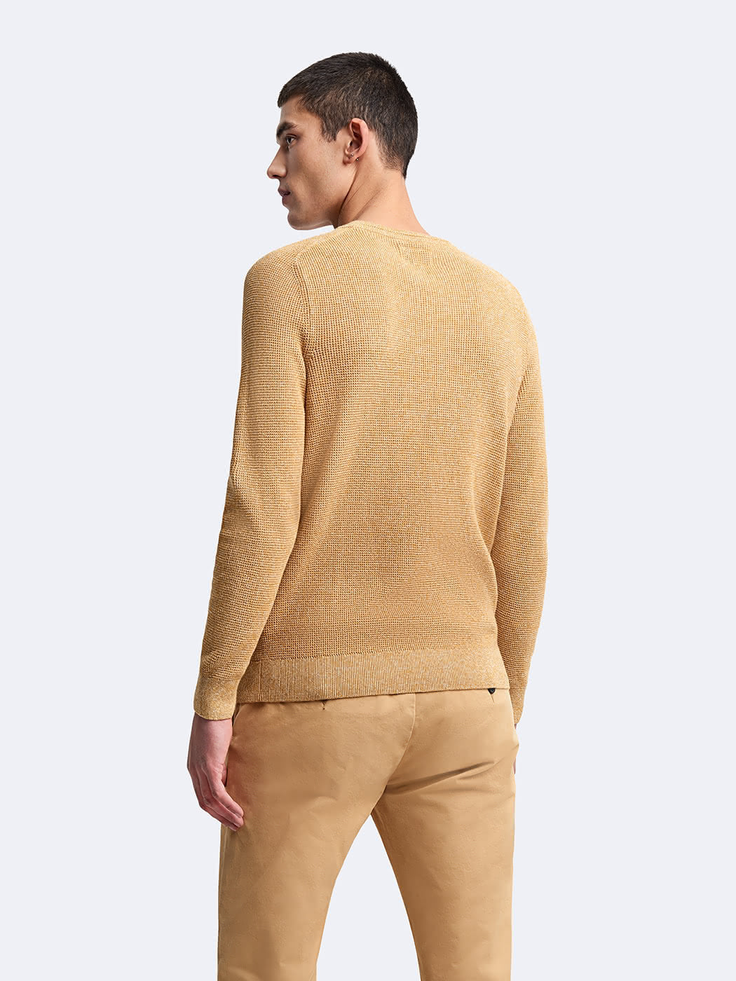 Pull col rond en coton - DEVRED 1902