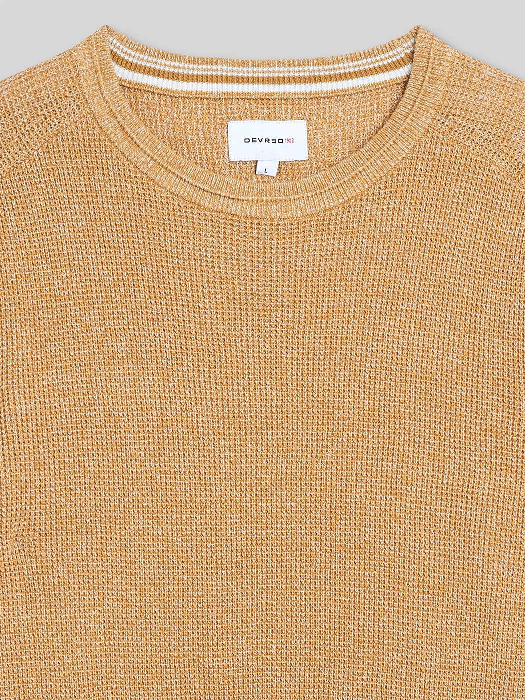 Pull col rond en coton - DEVRED 1902