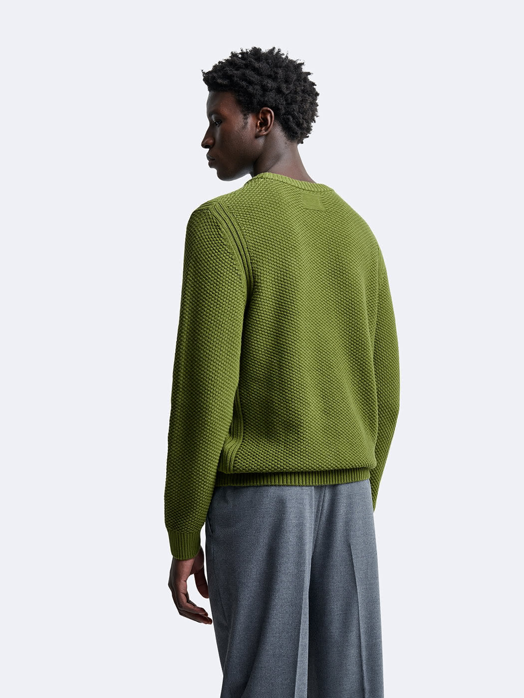 Pull col rond en coton - DEVRED 1902
