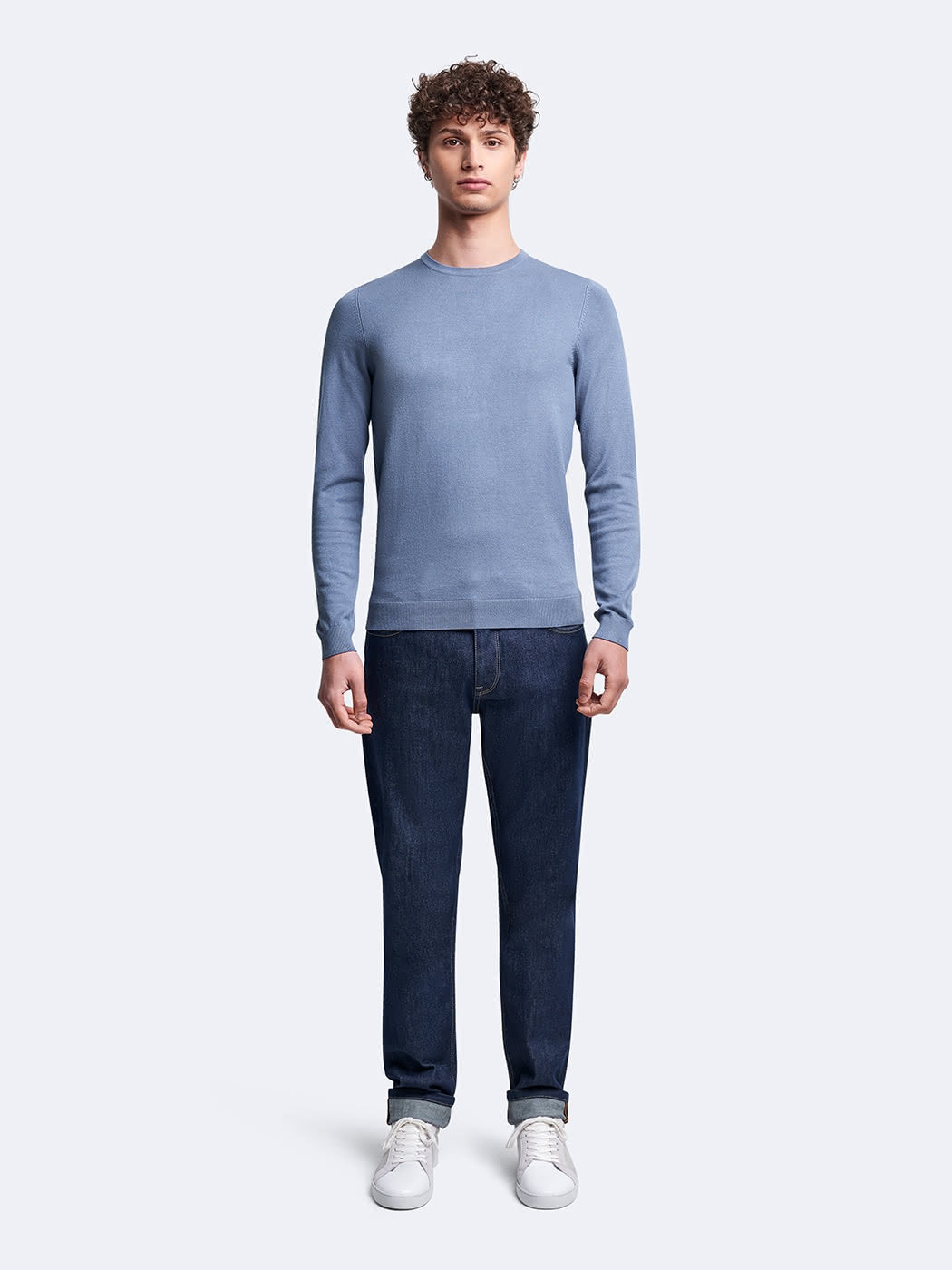 Pull col rond en viscose certifiée - DEVRED 1902