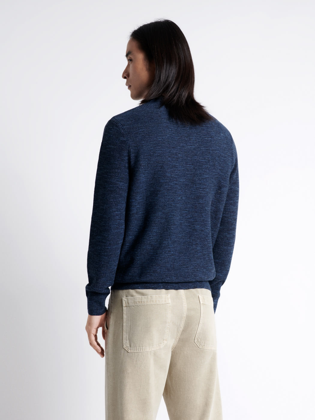 Pull col rond 100% coton - DEVRED 1902