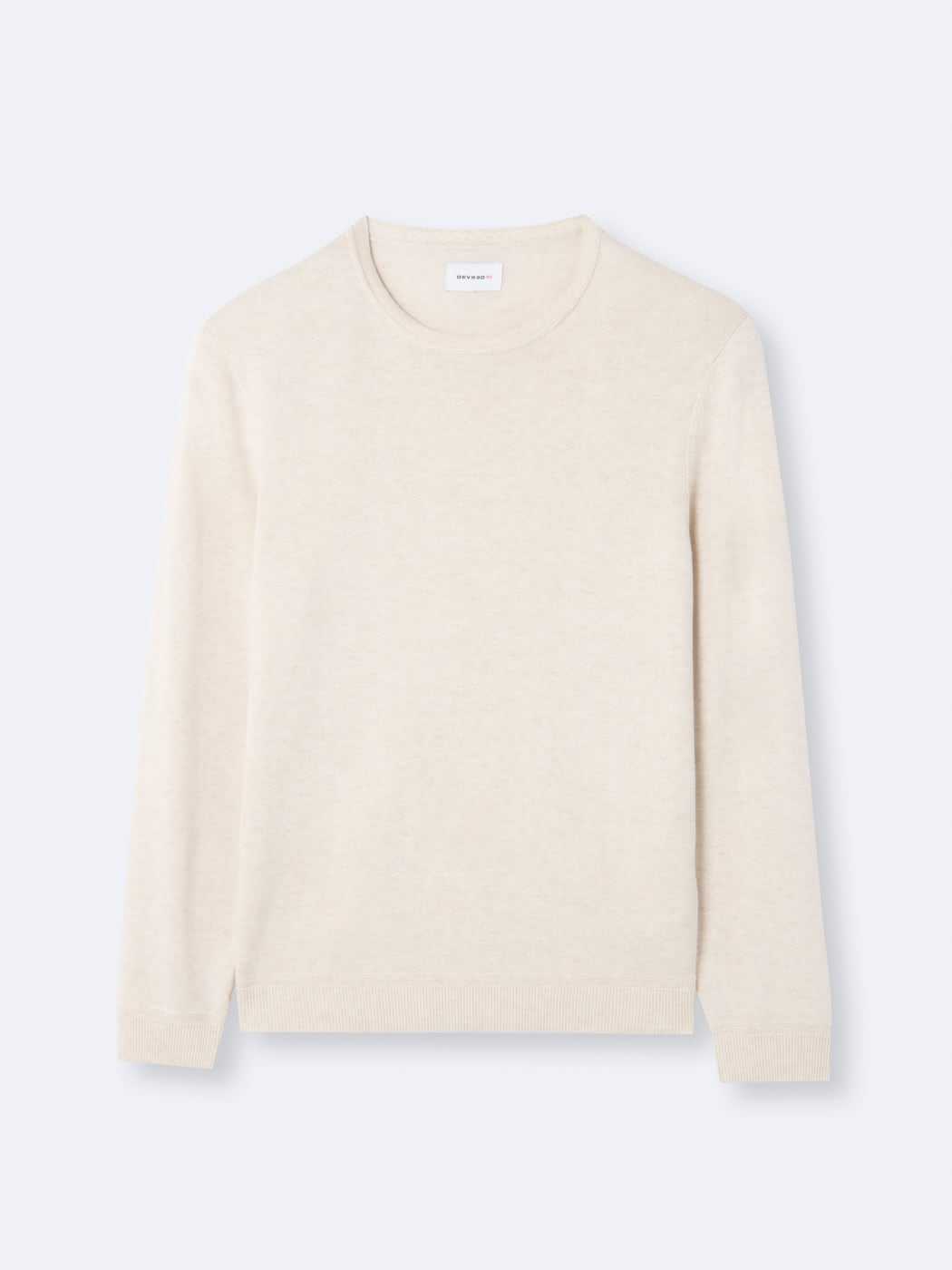 Pull col rond en 100% coton bio - DEVRED 1902