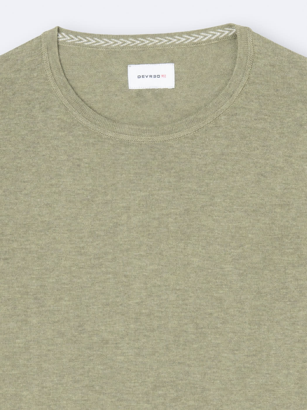 Pull col rond en 100% coton bio - DEVRED 1902