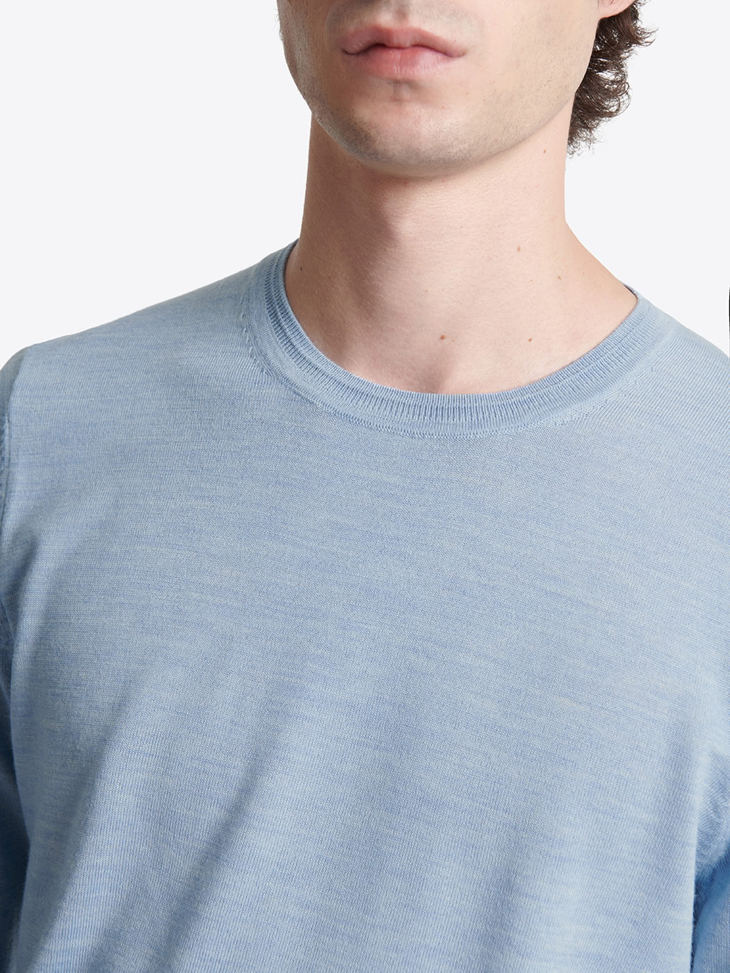 Pull col rond 100% laine mérinos - DEVRED 1902