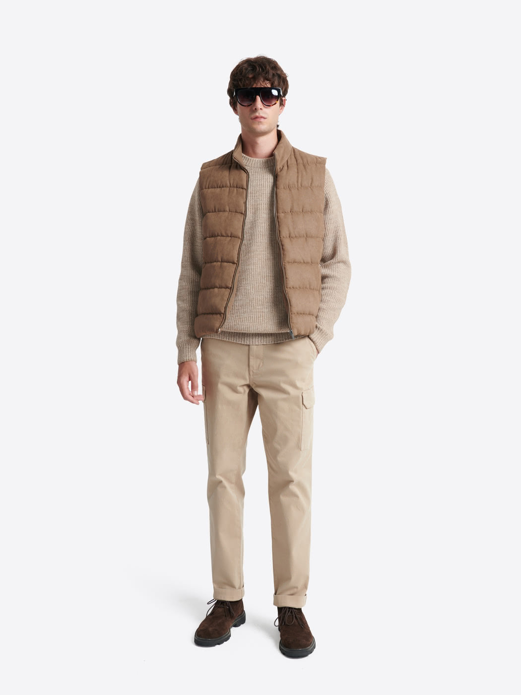 Pull col rond en coton laine majoritaire - DEVRED 1902