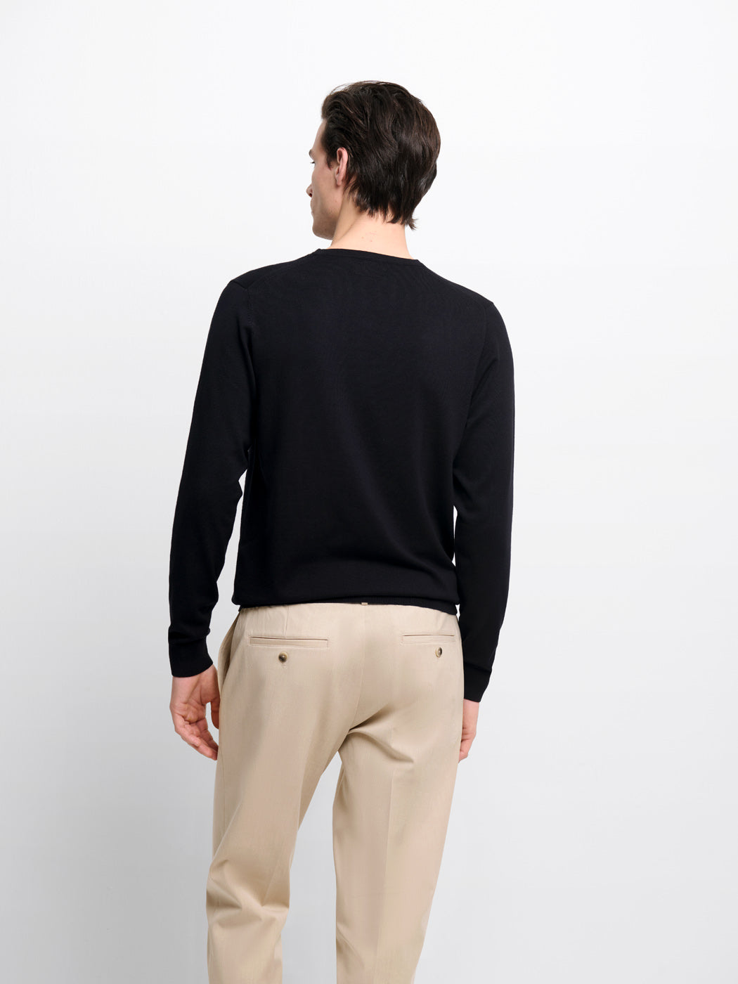 Pull col rond en viscose certifiée - DEVRED 1902