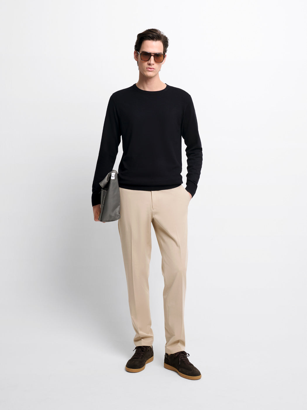 Pull col rond en viscose certifiée - DEVRED 1902