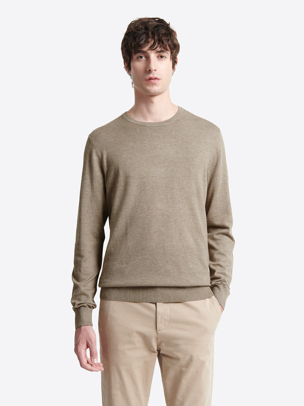 Pull col rond en jersey - DEVRED 1902