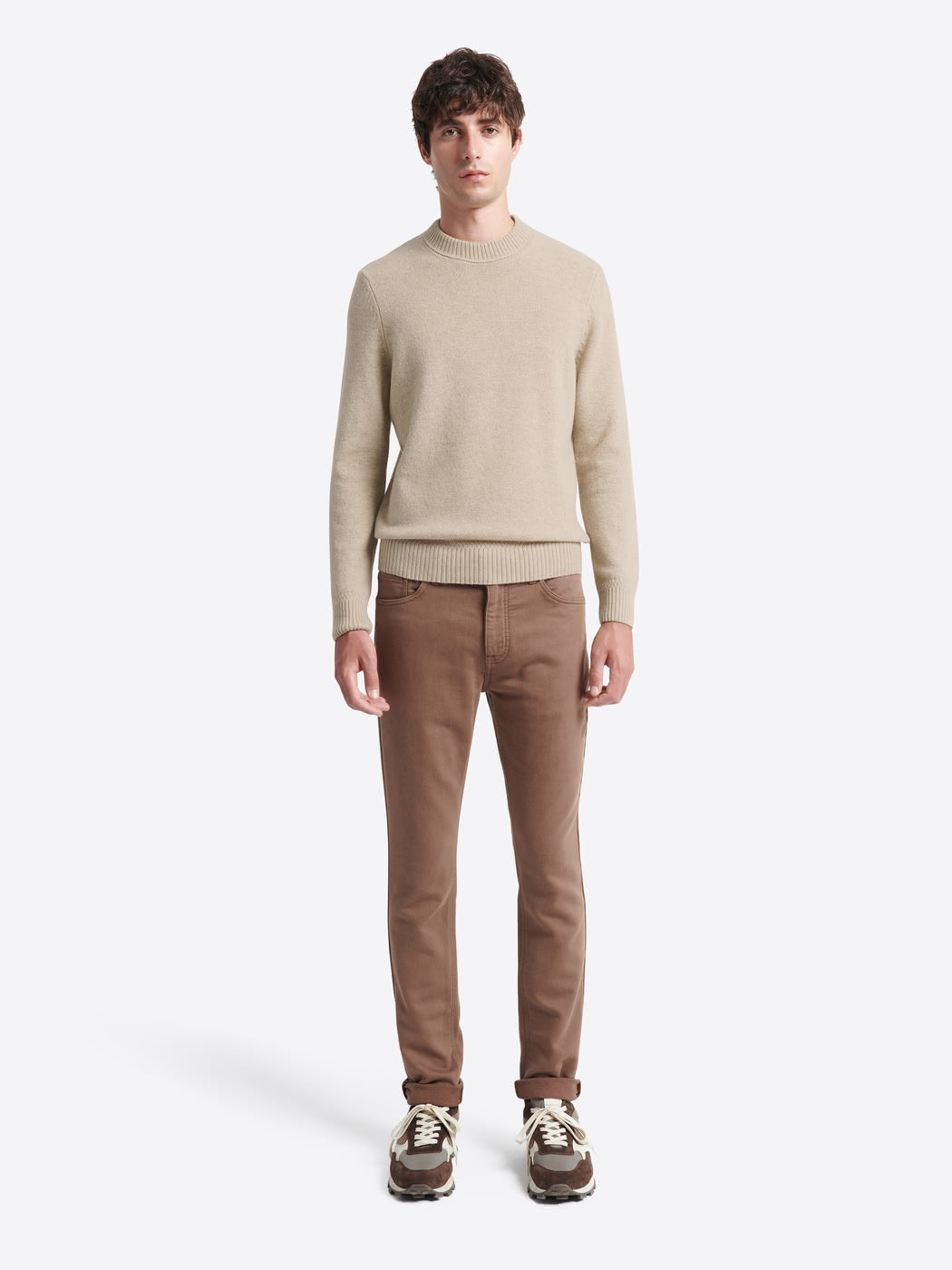 Pull col rond en laine responsable - DEVRED 1902