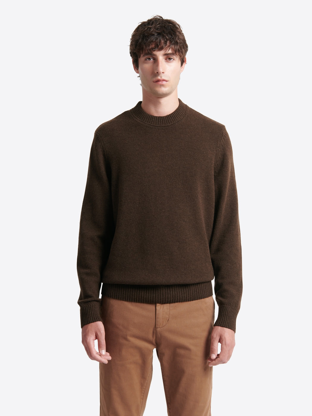 Pull col rond en laine responsable - DEVRED 1902