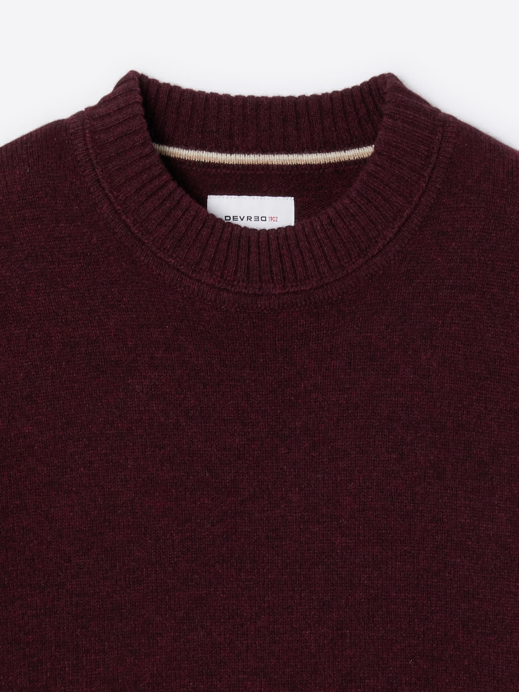 Pull col rond en laine responsable - DEVRED 1902