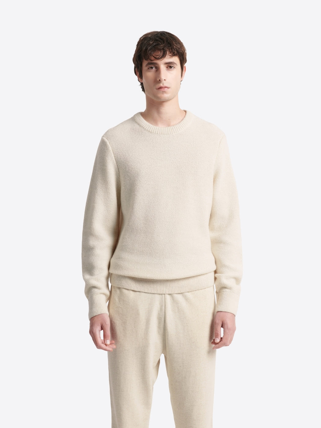Pull col rond en coton - DEVRED 1902