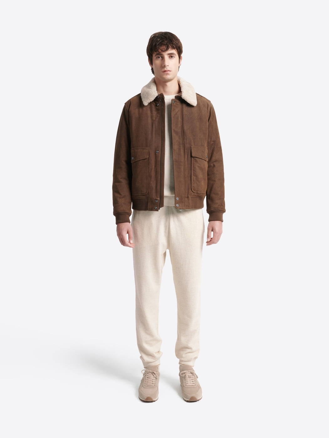 Pull col rond en coton - DEVRED 1902