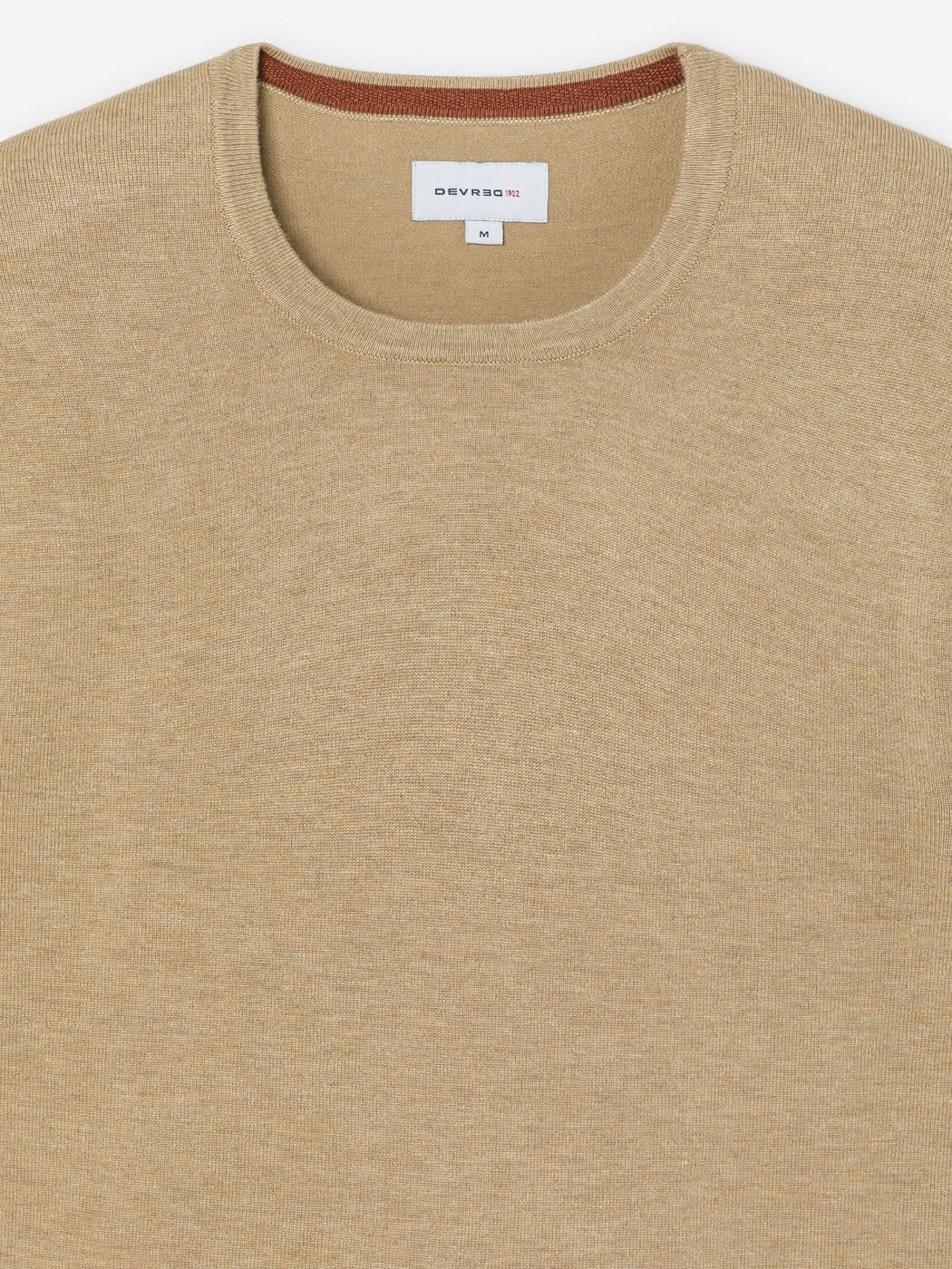Pull col rond en viscose certifiée - DEVRED 1902